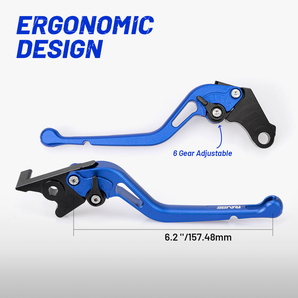 Motorcycle Brake Clutch Levers 3D