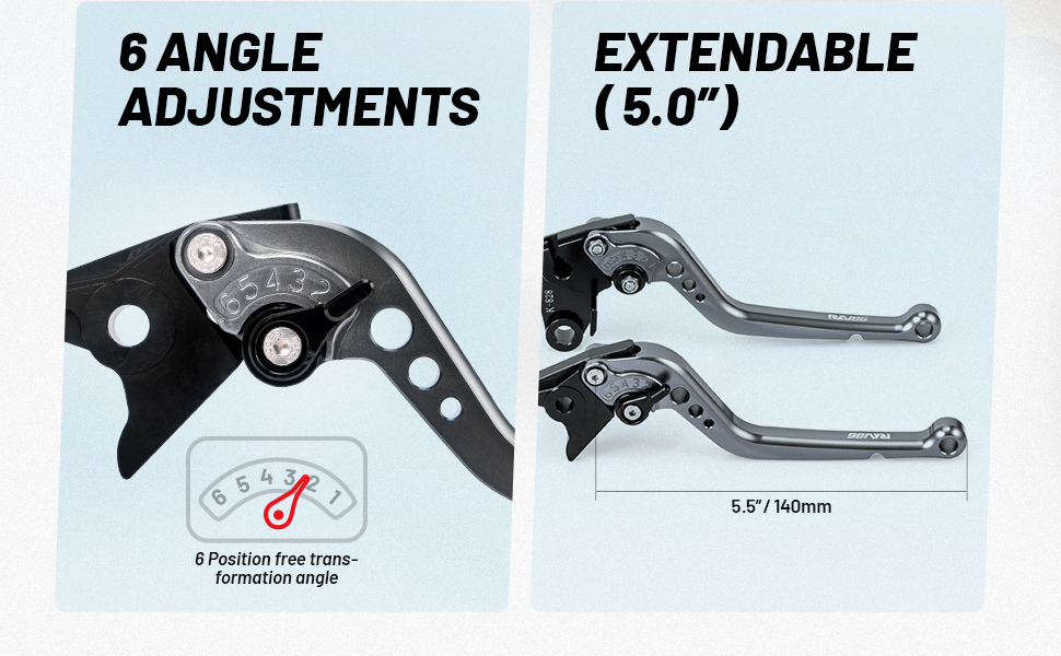 Motorcycle Brake Clutch Levers Short